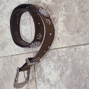 Ariat Dark Brown Leather Belt